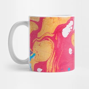 Tropical Swirl Marble Mug